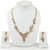Fashion Jewels Exclusive Golden White Casual/Partywear/Dailywear/Wedding  Necklace Set For Girls/Woman