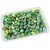 eshoppee 200 gm handmade fancy furnace glass bead beads for jwellery making art and craft diy kit (green 200 gm)