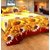 Sun Flower 3D Printed 1 Double Bed Sheet, 2 Pillow Covers