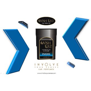 WISHLIST (Enigma) Gel Car Perfumes For Cup Holder From Involve Your Senses