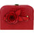 AVMART Leather Look Flower Cosmetic Organizer Makeup Storage Jewellery Travel Vanity Box