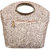 Adine Beige Embellished Handbag