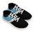 Birde Blue  Black Canvas Sport Shoes For Mens