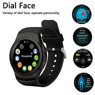 round mobile watch