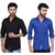 Trustedsnap Casual Solid Shirt For Men's Set of 2