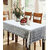 Vivek Homesaaz Designer Dining Table Cover Net Fabric 60X90 Inches
