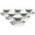 Bone China Cup and Saucer Set, 12-Pieces, Multicolour Nice Look Long Life Use Low Price Limited Offer Beautiful Flower I