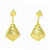 Indian Gold Jewellery Golden Colour Copper Wedding Necklace Set with earrings for Girls and Women