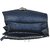 Mandava genuine safiano leather ladies purse with great organizer pockets (Dark Blue)