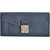Mandava genuine safiano leather ladies purse with great organizer pockets (Dark Blue)