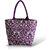 Floral Jute Handbag for Women