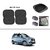 AutoStark Car Window Sunshades And Easy to install (Black) ForMaruti Suzuki Wagon R 1.0