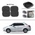 AutoStark Car Window Sunshades And Easy to install (Black) ForMaruti Suzuki Swift Dzire (Old)