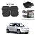 AutoStark Car Window Sunshades And Easy to install (Black) ForMaruti Suzuki Celerio