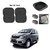 AutoStark Car Window Sunshades And Easy to install (Black) ForMahindra Xylo