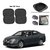 AutoStark Car Window Sunshades And Easy to install (Black) ForVolkswagen Vento