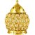 Decorate India Brass small Matki cystal akhand diya 4.5 inch