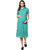 Mine4nine Women's Dress sea green georgette maternity dress