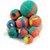 S N ENTERPRISES SNE1135 PET BALLS COMBO OF 9   (COLOR ASSORTED, PACK OF 9) FOR PETS