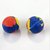 S N ENTERPRISES SNE1111 SMALL HARD BALL COMBO OF 2  (COLOR ASSORTED, PACK OF 2) FOR PETS
