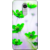Redmi Note 4 Printed Back Case Cover - green flowers Design