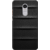 Redmi Note 4 Printed Back Case Cover - Black Leather Design