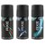 Axe 150ml Deo Deodorants Body Spray For Men - Pack Of 3 Pcs