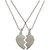 Guarantee Ornament House Silver Plated Silver Alloy Pendant with chain For Women