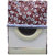 Dream Care Floral Brown  Colored waterproof and dustproof washing machine cover for LG FH296HDL24 7kg fully automatic front loading washing machine