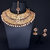 JewelMaze Gold Plated Gold Brass & Copper Necklace Set For Women