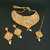 JewelMaze Gold Plated Gold Brass & Copper Necklace Set For Women