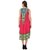 Nakoda Creation Pack of 2 Rayon Multicolor Umbrella Cut Midi Dress For Women (Free Size-Fit to All-S_M_L_XL_XXL)