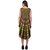 Nakoda Creation Pack of 3 Rayon Multicolor Umbrella Cut Midi Dress For Women (Free Size-Fit to All-S_M_L_XL_XXL)