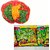 ( Special combo fo Holi ) Herbal Gulal  Pack of 5  (Pink, Yellow, Red, Green  500 g) with colourful Rajasthani Pagdi