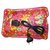Electric Heat Bag Hot Gel Bottle Pouch Massager Rectangle Shaped (Assorted Design  Color)