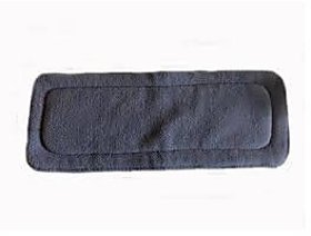 Tinytots Charcoal Bamboo Inserts  (5 layered) For Cloth Diapers