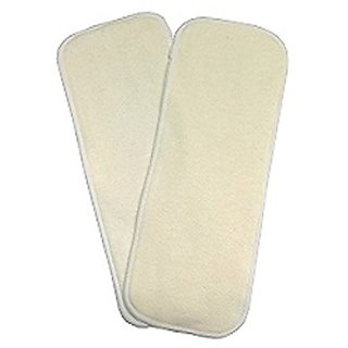 Tinytots Set Of 2 Bamboo Inserts for cloth diapers