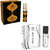 Set of 2 Arochem Aro Magnet And Black Oudh Attar ithar concentrated perfume free from alcohol  6ml