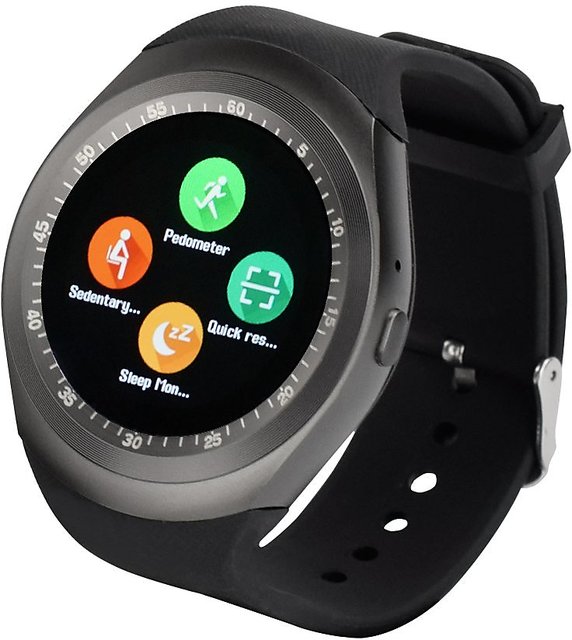 round phone watch