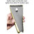 Stuffcool Leather Hard Back Case Cover for Nokia 3 - Gold (Feather Light Weight Case)