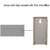 Stuffcool Leather Hard Back Case Cover for Nokia 3 - Gold (Feather Light Weight Case)