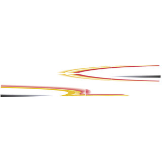 Buy Red Gold Graphics (Decals)for Toyota Qualis Luxury Online @ ₹1800 ...
