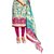 Yuvanika Women's Multicolor Self Design Chiffon Salwar Suit Material