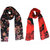 Valissa Floral Print Georgette combo Set of 2 Scarf for Women's & Girls