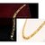 Combo of Sachin Chain and Braslet For Men's (22 and 7 Inches) 24k Gold Plated With Surprise Gift And 1 Year Warranty