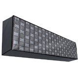 Dream Care Classic Grey Printed AC Cover for Voltas 123 Lye 1 Ton 3 Star Split IN Unit