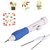 Aeoss Magic Embroidery Pen Punch Tool Kit Embroidery Patterns Punch Needle Craft Tool Set for DIY Sewing Cross Stiching