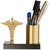 GOLD MULTIUSE PENSTAND FOR GIFTS, OFFICE USE AND STATIONERY