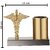 GOLD MULTIUSE PENSTAND FOR GIFTS, OFFICE USE AND STATIONERY