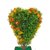 Adaspo Artificial Heart Plant Best Gift For Her / Him For Valentine ( 31X17X10 CM ) (Orange)